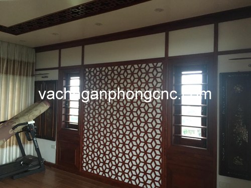 vách ngăn phòng khách