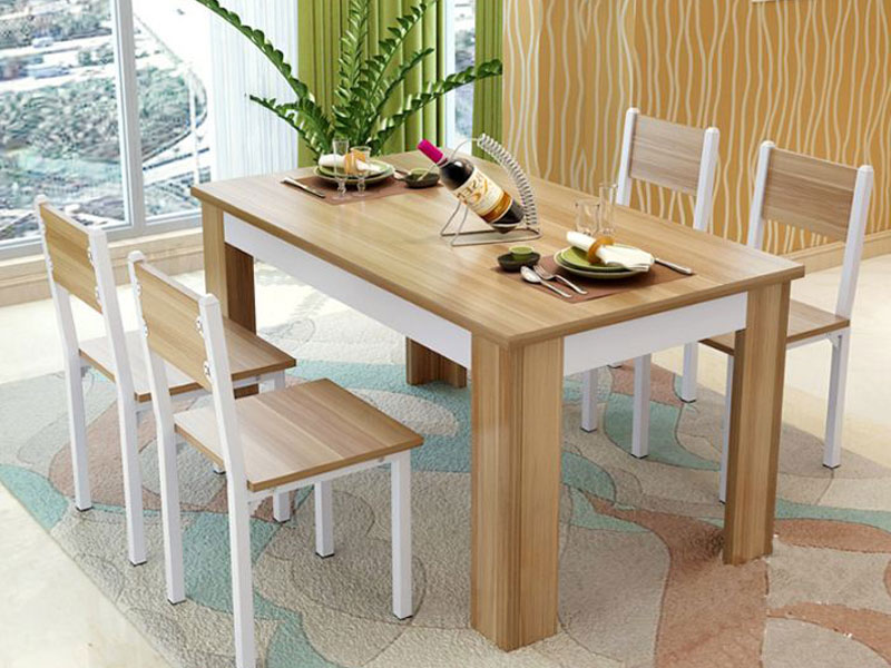 bàn ghế ăn melamine