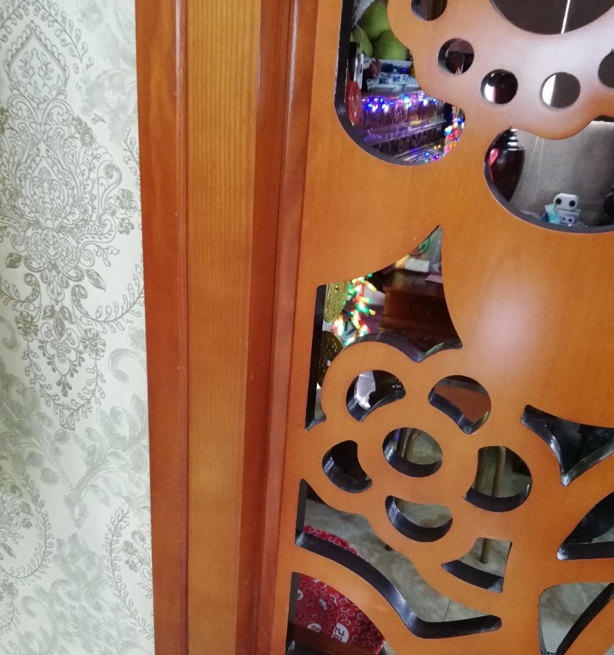 vách cnc bằng gỗ melamine