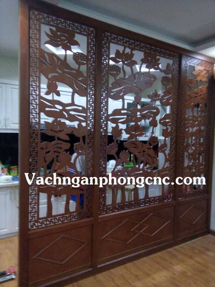 vách ngăn cnc phòng bếp