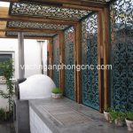 Vách ngăn phòng bếp đẹp VNPB 1035