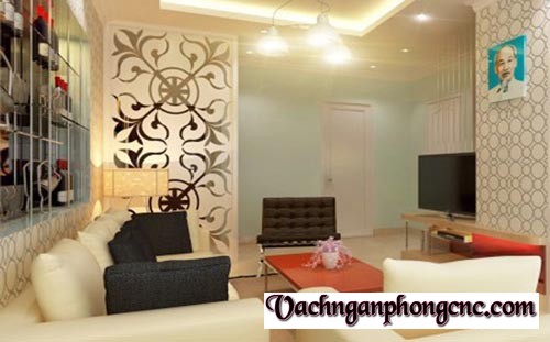 vach-ngan-cnc -phong-khach- VNPK1009 vách ngăn phòng khách