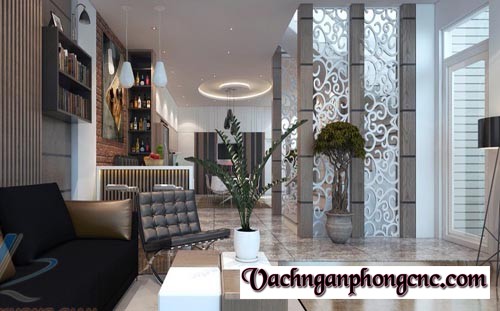 vach-ngan-cnc -phong-khach- VNPK1015 vách ngăn cnc phòng khách