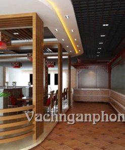 vách ngăn nhà hàng