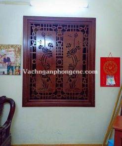vách ngăn cnc phòng khách
