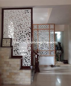 vách ngăn cầu thang cnc