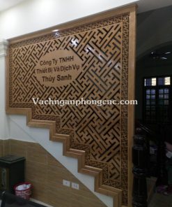 vách ngăn cầu thang cnc