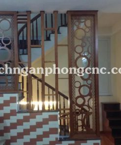 vách ngăn cầu thang cnc