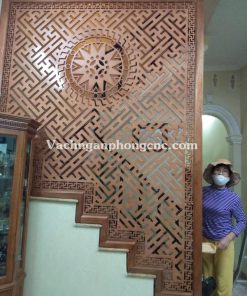 vách ngăn cầu thang cnc