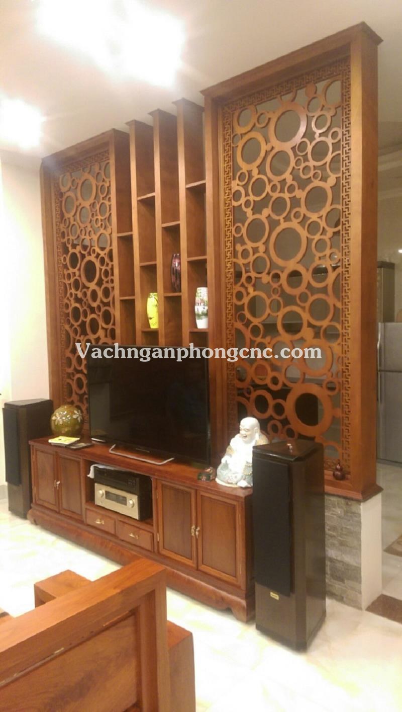 vách ngăn cầu thang cnc