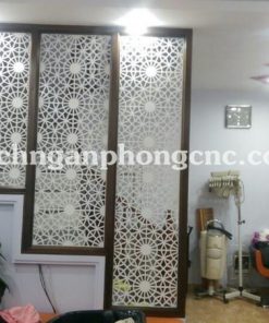 vách ngăn cầu thang cnc