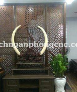 vách ngăn cầu thang cnc