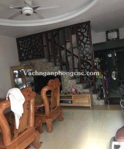vách ngăn cầu thang cnc