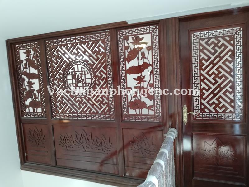 vách ngăn phòng thờ