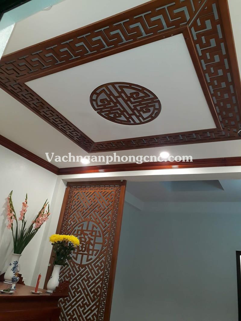 vách ngăn phòng thờ