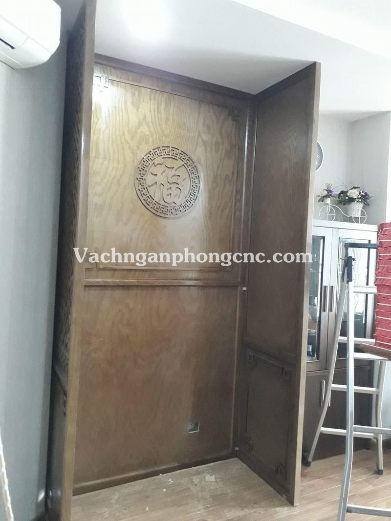 vách ngăn phòng thờ