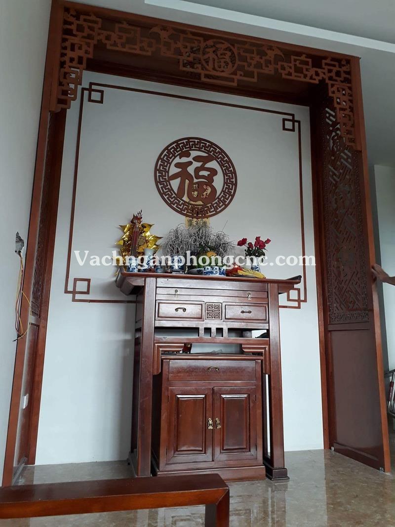 vách ngăn phòng thờ