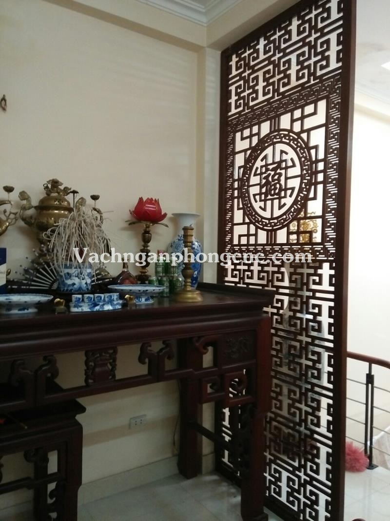 vách ngăn phòng thờ