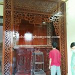 Vách ngăn phòng thờ mã VNPT 1060
