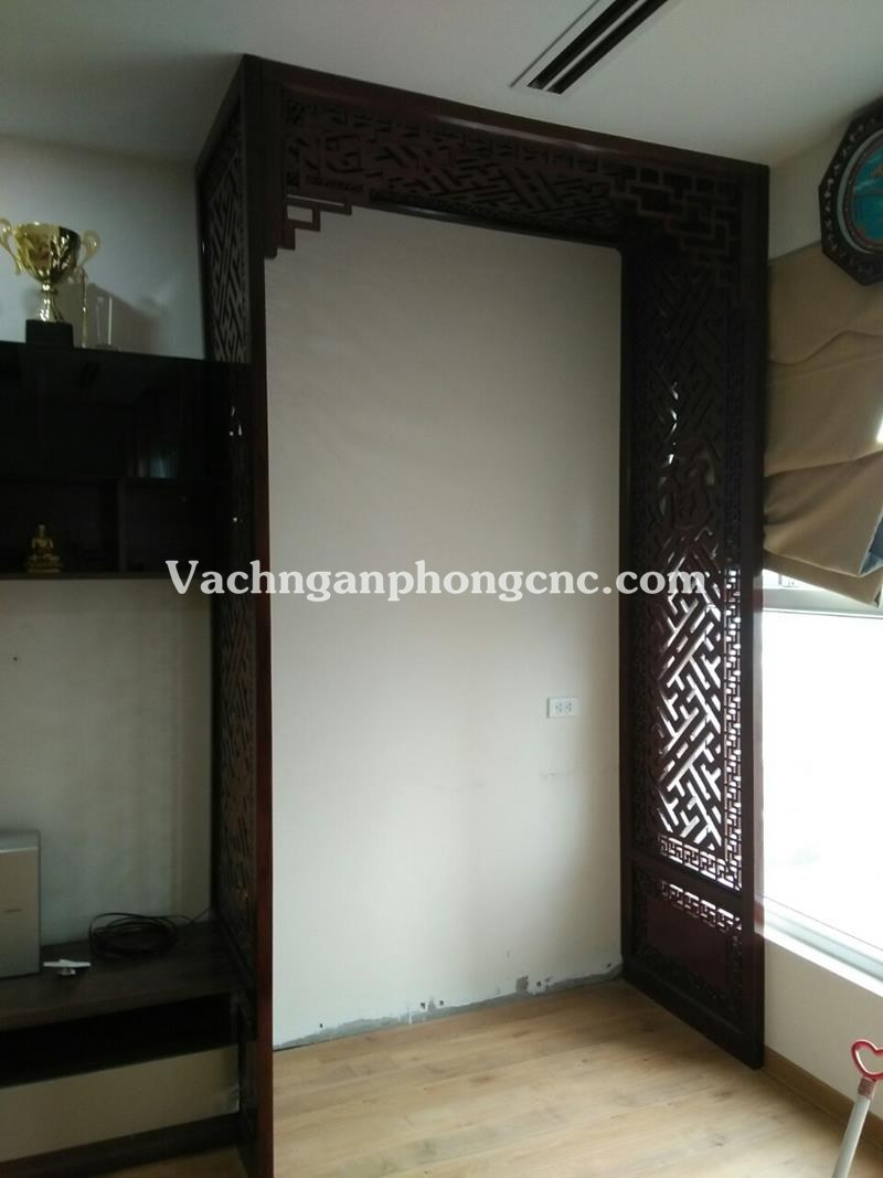 vách ngăn phòng thờ