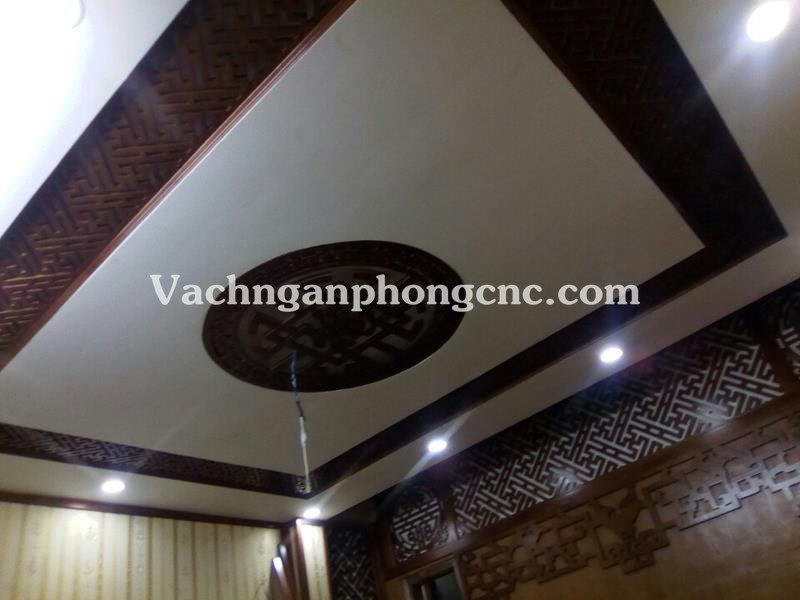 vách ngăn phòng thờ