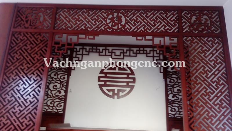 vách ngăn phòng thờ