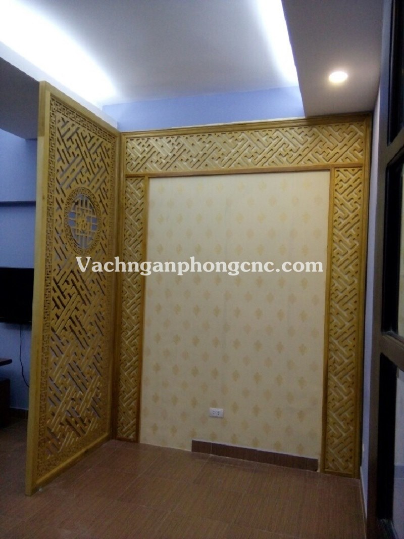 vách ngăn phòng thờ