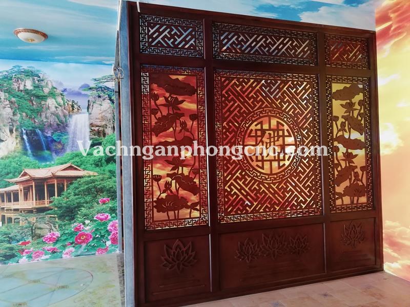 vách ngăn phòng thờ
