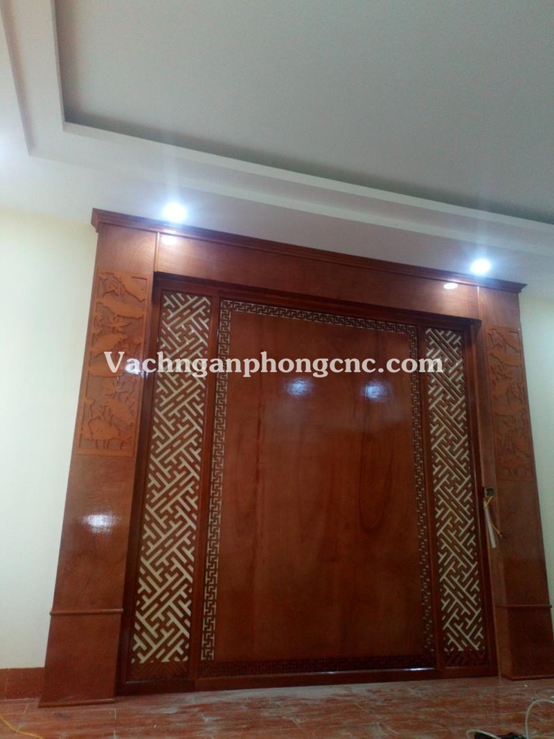vách ngăn phòng thờ
