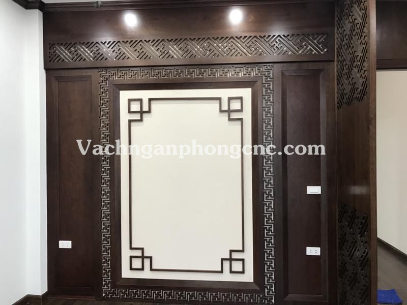vách ngăn phòng thờ