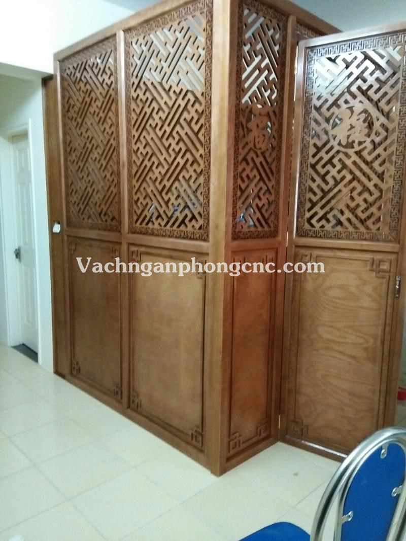 vách ngăn phòng thờ