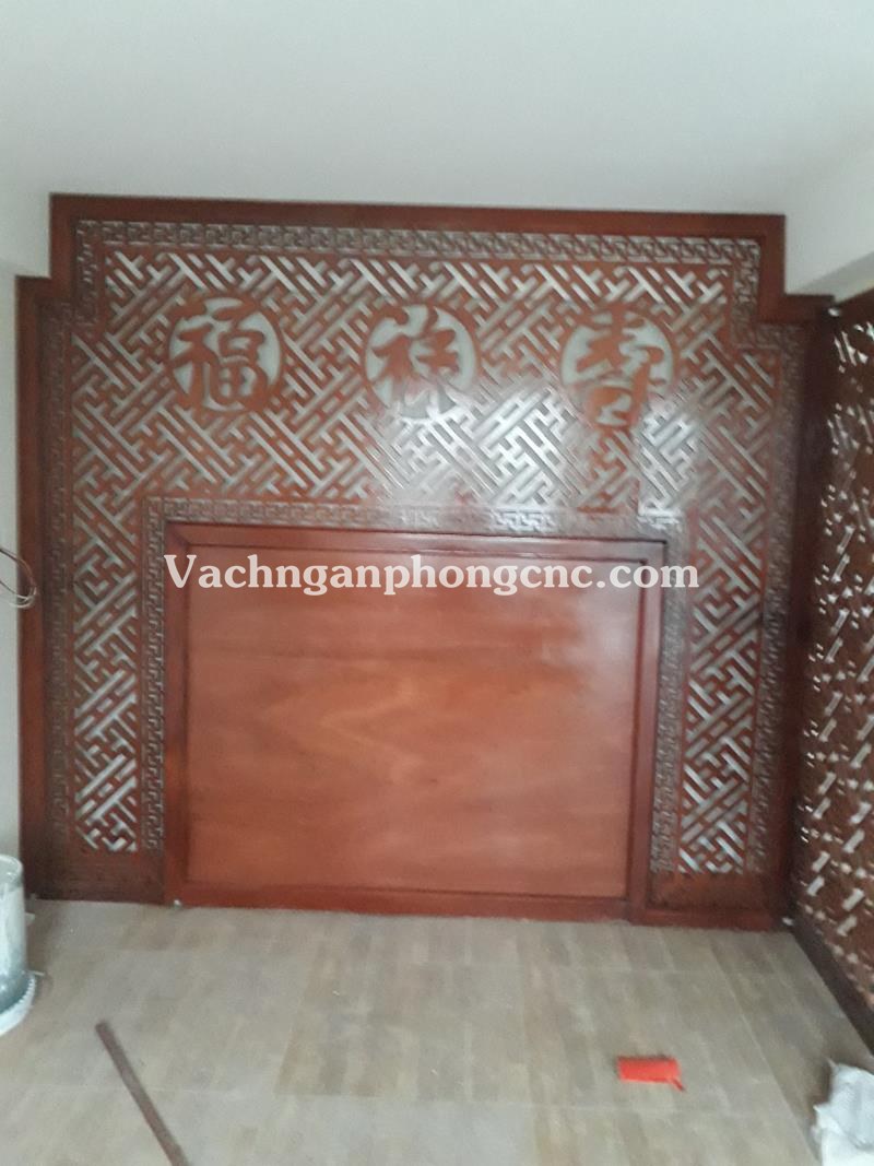 vách ngăn phòng thờ