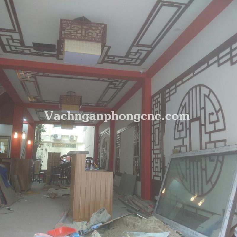 vách ngăn nhà hàng