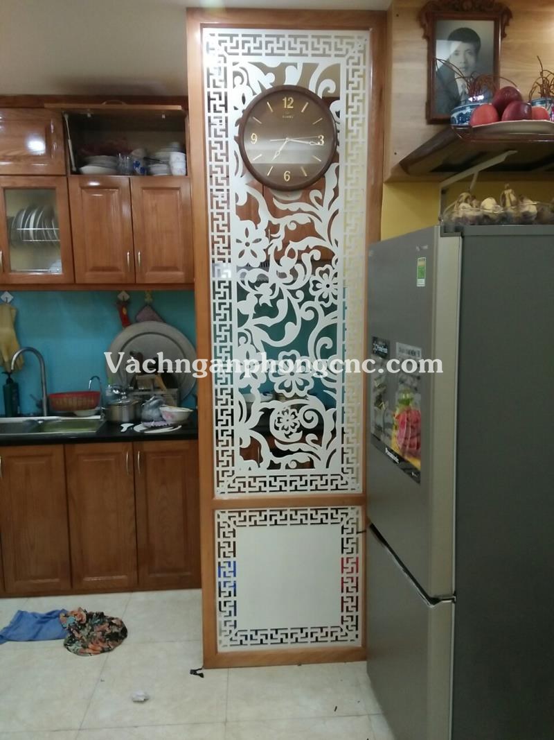 vách ngăn phòng bếp