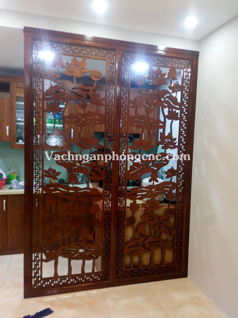 vách ngăn phòng bếp
