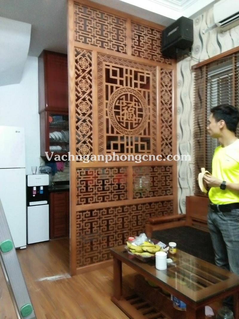 vách ngăn phòng bếp