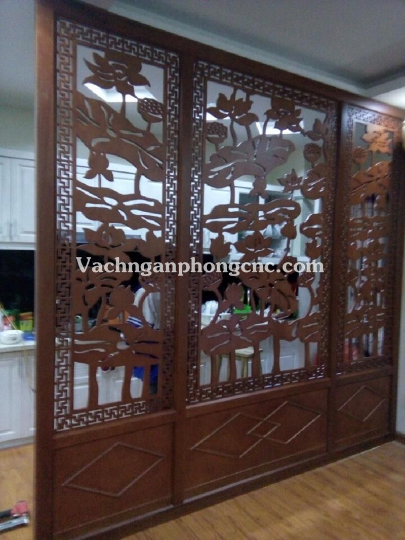 vách ngăn phòng bếp