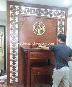 vách ngăn bàn thờ