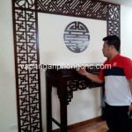 Vách ngăn phòng thờ mã VNPT 1044