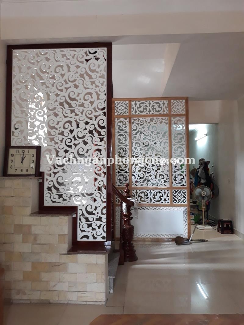 vách ngăn trang trí cầu thang