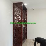 Vách cnc phòng thờ VNPT 1077