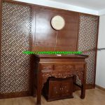 Vách gỗ phòng thờ VNPT 1075