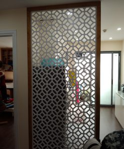 Vách ngăn phòng khách và bếp bằng nhựa VNPK 1098