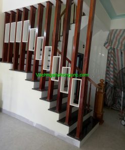 mẫu lam gỗ cầu thang đẹp