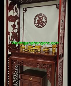vách cnc phòng thờ