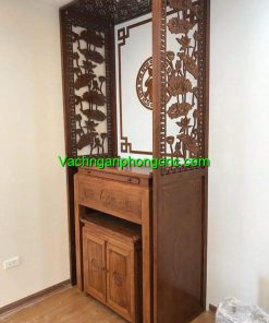 vách cnc phòng thờ