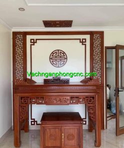 vách cnc phòng thờ