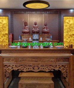 vách ngăn bàn thờ đẹp