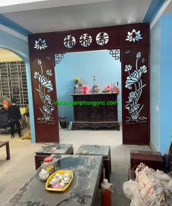 vách ngăn bàn thờ