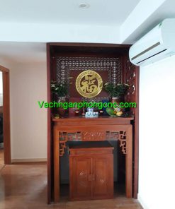 vách ngăn ban thờ